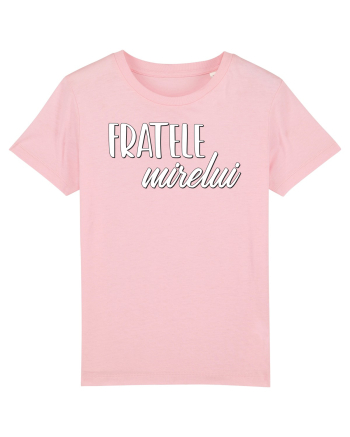 Tricou poze nunta - fratele mirelui Cotton Pink