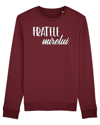 Tricou poze nunta - fratele mirelui Burgundy