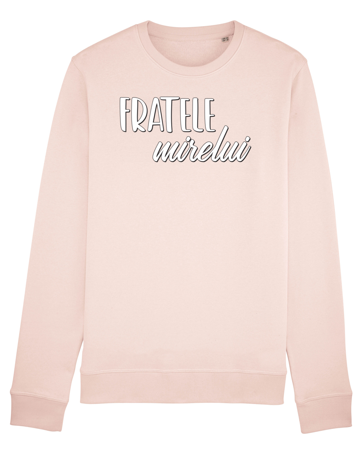 Bluză mânecă lungă Unisex Rise Candy Pink