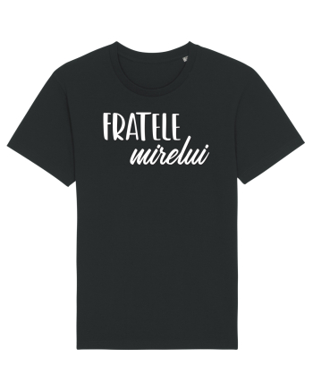 Tricou poze nunta - fratele mirelui Black