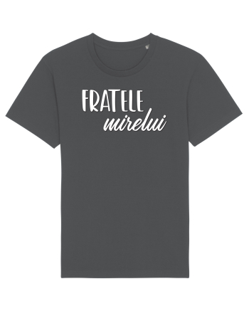 Tricou poze nunta - fratele mirelui Anthracite