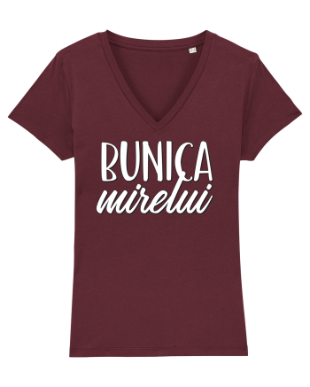 Tricou poze nunta - bunica mirelui Burgundy