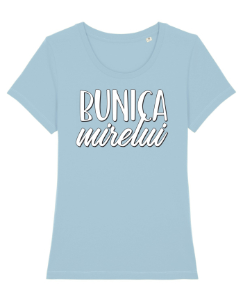 Tricou poze nunta - bunica mirelui Sky Blue