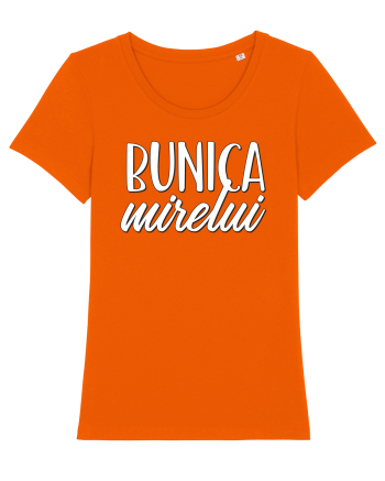 Tricou poze nunta - bunica mirelui Bright Orange