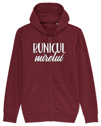 Tricou poze nunta - bunicul mirelui Burgundy
