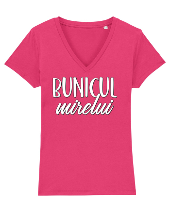 Tricou poze nunta - bunicul mirelui Raspberry