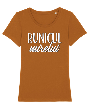 Tricou poze nunta - bunicul mirelui Roasted Orange