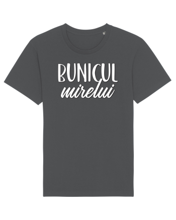 Tricou poze nunta - bunicul mirelui Anthracite