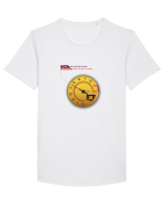 Benzina is power Tricou mânecă scurtă guler larg Bărbat Skater