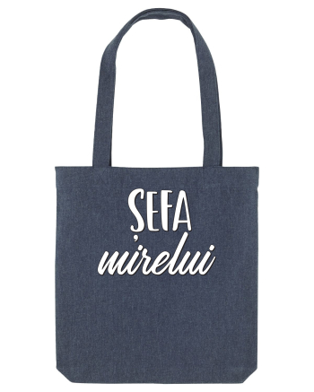 Tricou poze nunta - șefa mirelui Midnight Blue