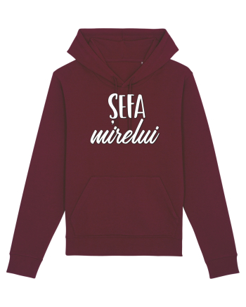 Tricou poze nunta - șefa mirelui Burgundy