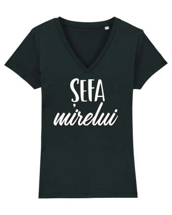 Tricou poze nunta - șefa mirelui Black