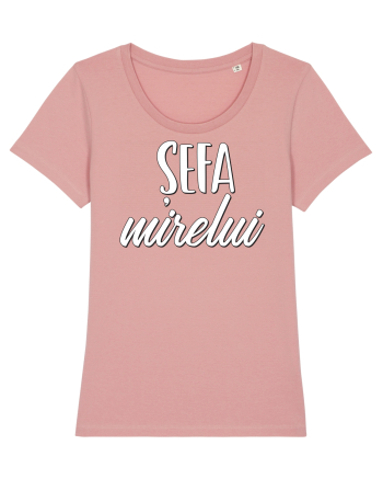Tricou poze nunta - șefa mirelui Canyon Pink