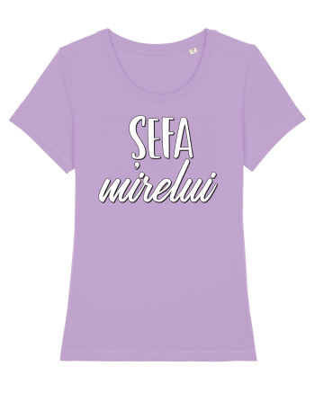 Tricou poze nunta - șefa mirelui Lavender Dawn