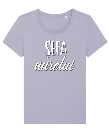 Tricou poze nunta - șefa mirelui Lavender