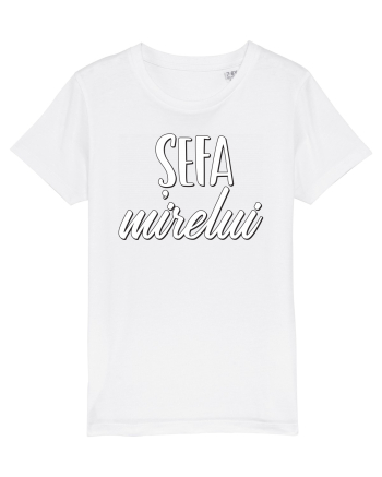 Tricou poze nunta - șefa mirelui White