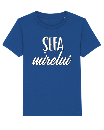 Tricou poze nunta - șefa mirelui Majorelle Blue