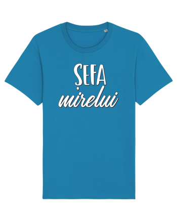 Tricou poze nunta - șefa mirelui Azur