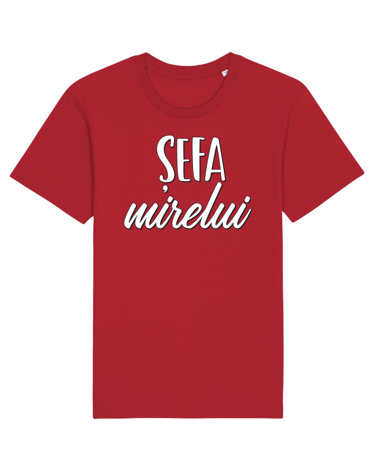 Tricou mânecă scurtă Unisex Rocker Red