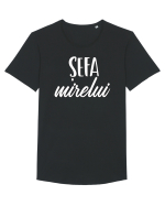Tricou poze nunta - șefa mirelui Tricou mânecă scurtă guler larg Bărbat Skater