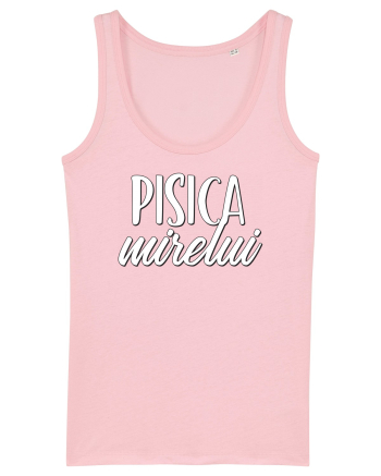 Tricou poze nunta - pisica mirelui Cotton Pink