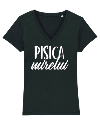 Tricou poze nunta - pisica mirelui Black