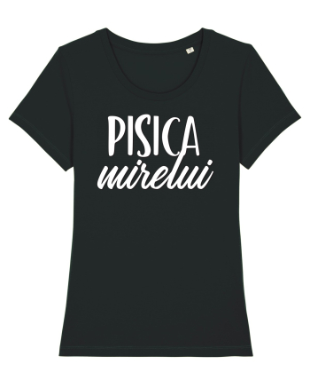 Tricou poze nunta - pisica mirelui Black