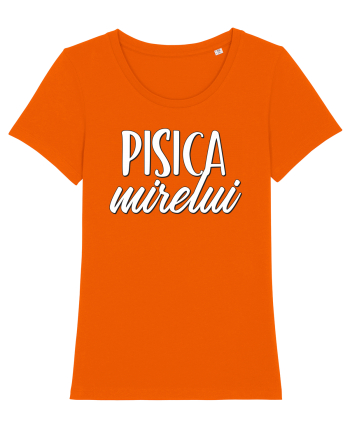Tricou poze nunta - pisica mirelui Bright Orange