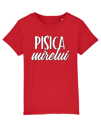 Tricou poze nunta - pisica mirelui Red