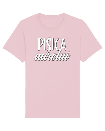 Tricou poze nunta - pisica mirelui Cotton Pink