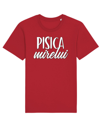 Tricou poze nunta - pisica mirelui Red