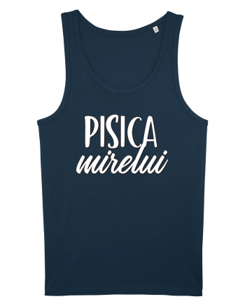 Tricou poze nunta - pisica mirelui Navy
