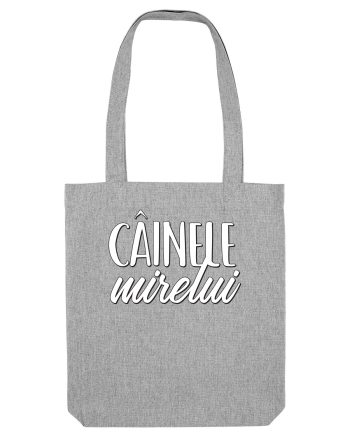 Tricou poze nunta - cainele mirelui Heather Grey