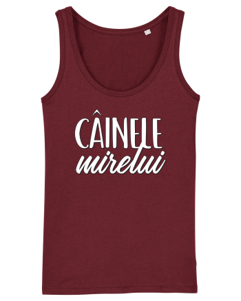 Tricou poze nunta - cainele mirelui Burgundy