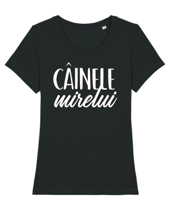 Tricou poze nunta - cainele mirelui Black