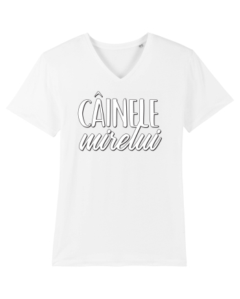 Tricou poze nunta - cainele mirelui White