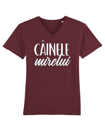 Tricou poze nunta - cainele mirelui Burgundy