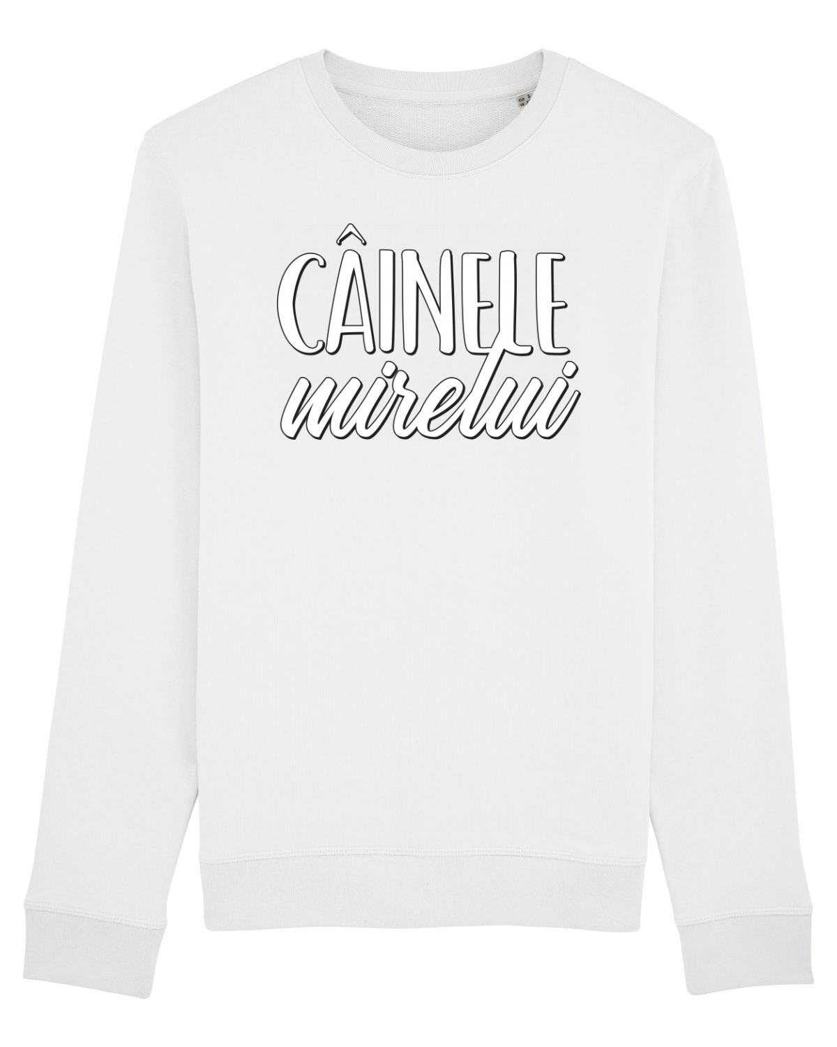 Bluză mânecă lungă Unisex Rise White