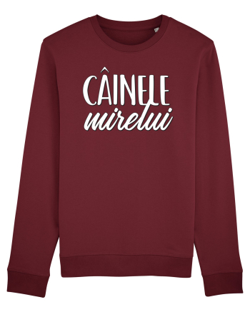 Tricou poze nunta - cainele mirelui Burgundy