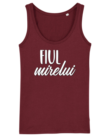 Tricou poze nunta - fiul mirelui Burgundy