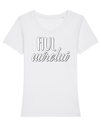 Tricou poze nunta - fiul mirelui White