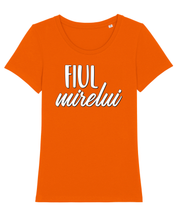 Tricou poze nunta - fiul mirelui Bright Orange