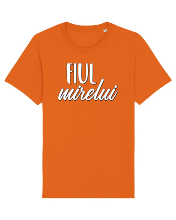 Tricou poze nunta - fiul mirelui Bright Orange