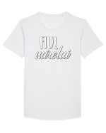 Tricou poze nunta - fiul mirelui Tricou mânecă scurtă guler larg Bărbat Skater
