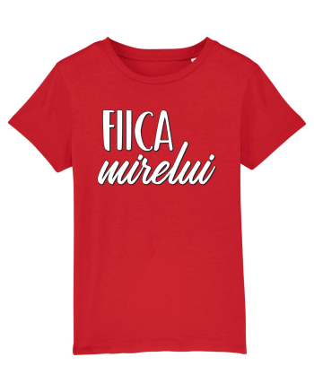 Tricou poze nunta - fiica mirelui Red