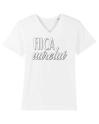 Tricou poze nunta - fiica mirelui White