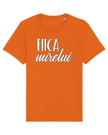 Tricou poze nunta - fiica mirelui Bright Orange