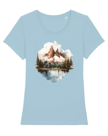 Dolomites Mountains Sky Blue