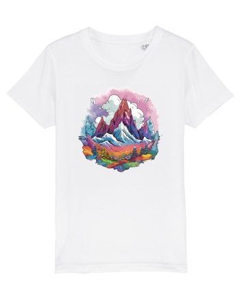 Fantasy Mountains White