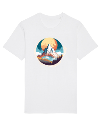 Mountains Tricou mânecă scurtă Unisex Rocker